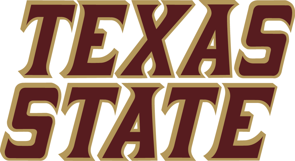 Texas State Bobcats 2003-2007 Wordmark Logo vinyl decal